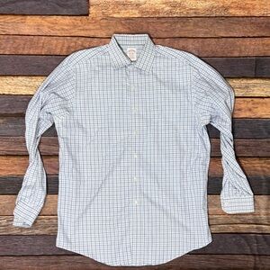 Brooks Brothers Madison Professional Interview Dress Shirt Mens Top